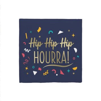 Pack de 10 serviettes - Collection Confettis | jourdefete.com