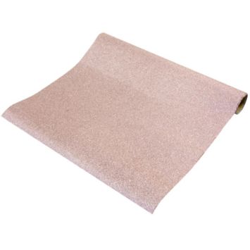 Chemin de Table - Effet Métal Pailleté - Rose Gold | jourdefete.com
