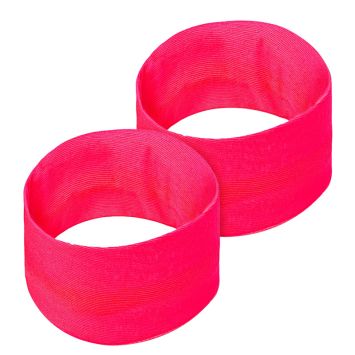 Paire de poignets fluo - Couleur au choix