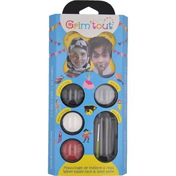 Palette Maquillage Vampire ou Chevalier Grim'Tout | jourdefete.com