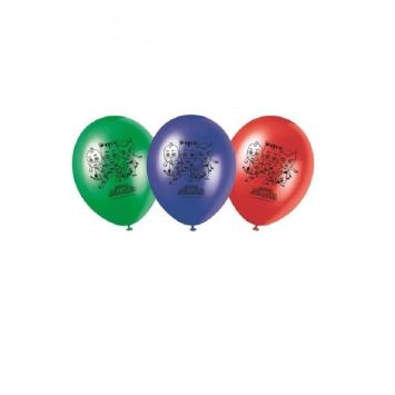 8 Ballons de Baudruches Pyjamasques