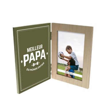 Cadre Photo Pliable - Meilleur Papa