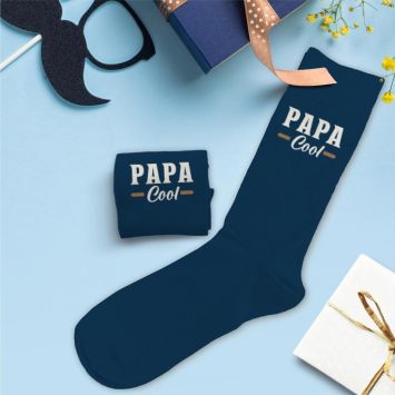 Paire de chaussettes pour homme "Papa Cool" - Collection Papa Parfait