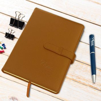 Coffret Carnet de Notes et Stylo "Papa Parfait" - Collection Papa Parfait