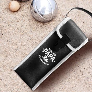 Pochette Pétanque - Meilleur Papa à la Pétanque