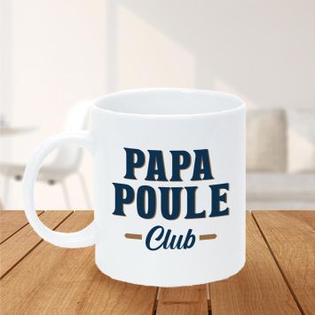 Mug "Papa Poule Club" - Collection Papa Parfait