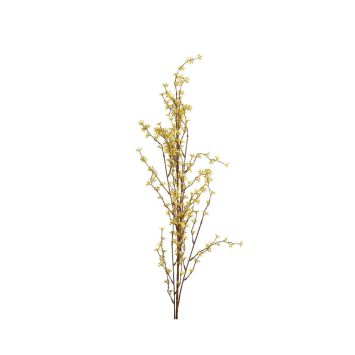 Branche de jasmin jaune sur tige en plastique - 142 cm - Pâques