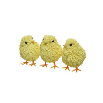 lot de 3 poussins en mousse pour Pâques | jourdefete.com