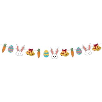 Guirlande de 12 motifs - 3,60 m - Pâques