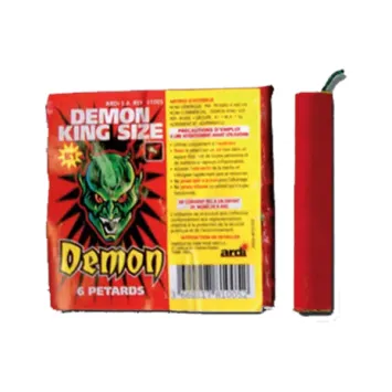Pack de pétards "Démon King Size" | jourdefete.com