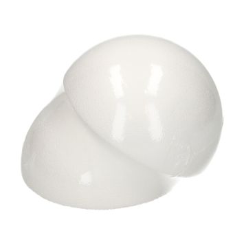 2 Cake Dummies en forme de dôme en polystyrène - 15 cm