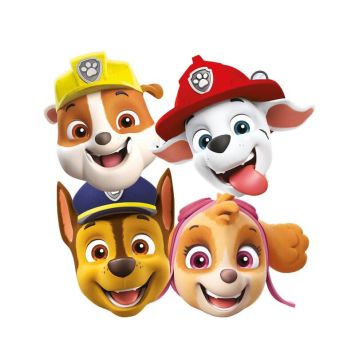 Un lot de 8 masques pour que votre enfant rejoigne la Pat' Patrouille ! | jourdefete.com