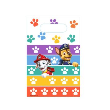 Mettez des petits cadeaux pour vos invités dans ces sacs cadeaux - Pat' Patrouille | jourdefete.com