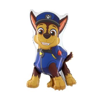 Ballon en aluminium Pat'Patrouille™ -  Chase - 94 cm