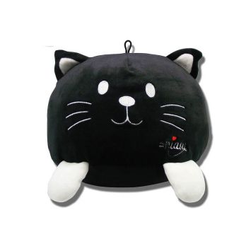Peluche chat collection miaou simple couleur noire