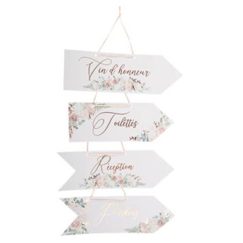 4 Flèches directionnelles collection peony | jourdefete.com