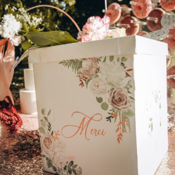 Urne Merci - Collection Peony 