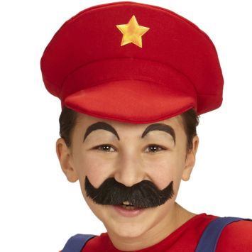 Casquette de Plombier Rouge pour enfant