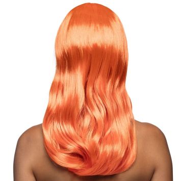 Perruque Femme Chic - Orange