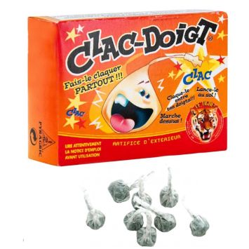 Boîte de Pétards Clac Doigt | jourdefete.com