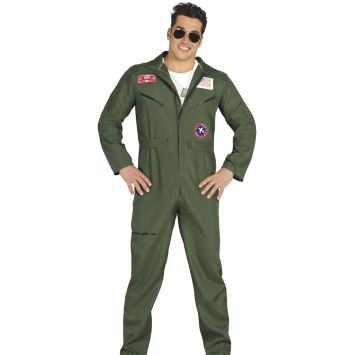 Déguisement de pilote américain pour homme | jourdefete.com
