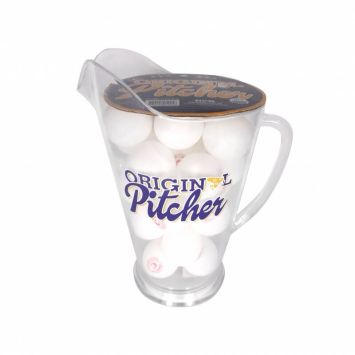 Pichet à Bière avec Balles de Beer Pong