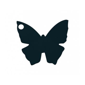 10 étiquettes papillons - Noir | jourdefete.com
