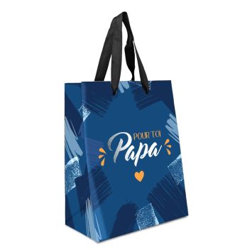 Pochette cadeau - Papa - Modèle Petit - Collection Papa Parfait