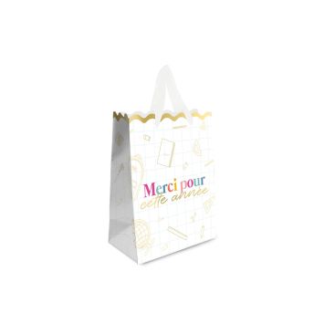 Sac Cadeau Merci pour cette Super Année, emballage de fin d’année | jourdefete.com