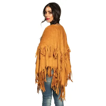 Poncho d'Indienne pour femme - Taille unique