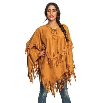 Poncho d'indienne pour femme | jourdefete.com
