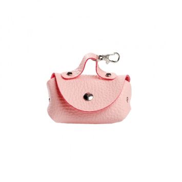 Porte-Monnaie en Cuir Rose