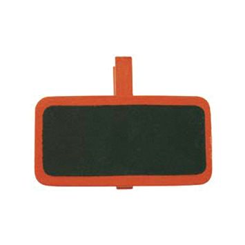 Porte-noms mini ardoises x12 - Orange