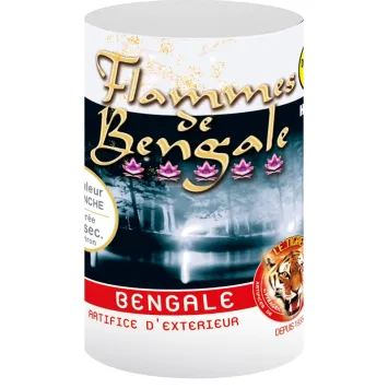 Pot fumigène - Flamme de Bengale - 1 minute - Couleur au choix