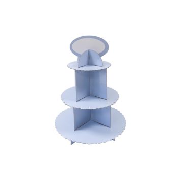 Présentoir à cupcakes de 3 étages - Couleur au choix