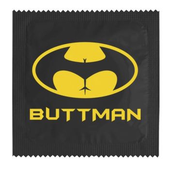 Le préservatif humoristique de "Buttman" à offrir à un proche | jourdefete.com