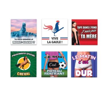 préservatif humoristique modèle au choix | jourdefete.com