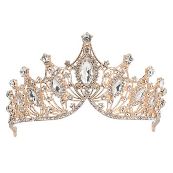 Diadème doré de Princesse en métal