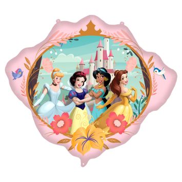 Ballon en aluminium - Miroir royal - 94 x 83 cm - Princesses Disney™