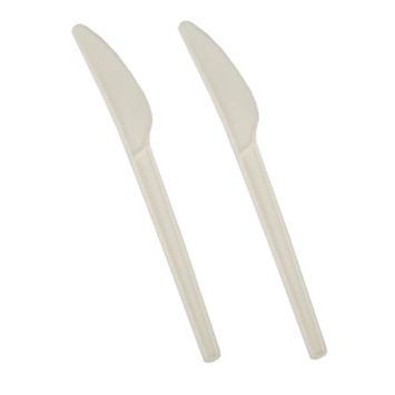 12 Couteaux C-PLA - Pure - Blanc | jourdefete.com