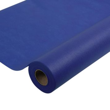 Rouleau de Nappe Spunbond Bleu Marine - 25 mètres