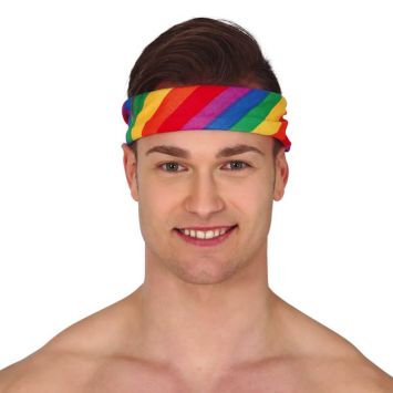 Un beau bandana arc-en-ciel pour votre événement | jourdefete.com