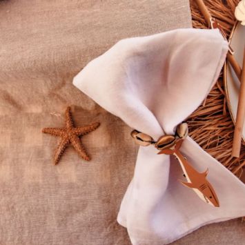 8 Étiquettes Requin - Collection Beach and Surf Party