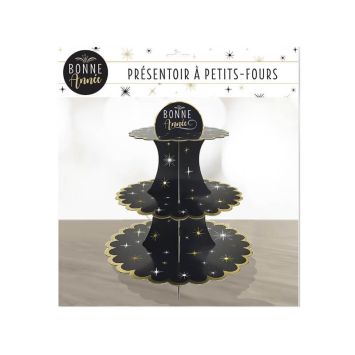 Présentoir à petits fours - Bonne Année