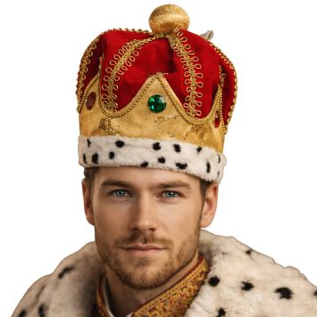Couronne de Roi en velours