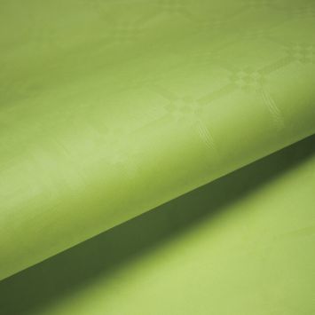 Rouleau de Nappe Damasse Vert Amande 50 m | jourdefete.com