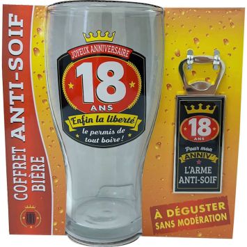 Un coffret bière à offrir pour les 18 ans d'un proche | jourdefete.com