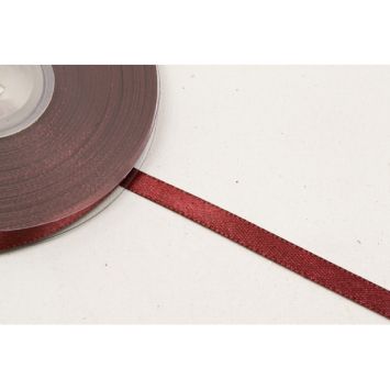 Rouleau de ruban en satin - 25 m - Couleur au choix