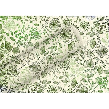 Rouleau de papier cadeau - 1,5 x 0,7 m - By Nature "Botanic Mix"