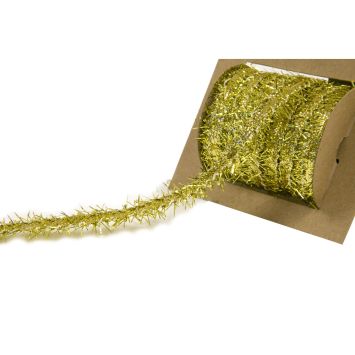 Ruban chenille - Cadeaux de Noël - 6 mm x 2 m - Couleur au choix